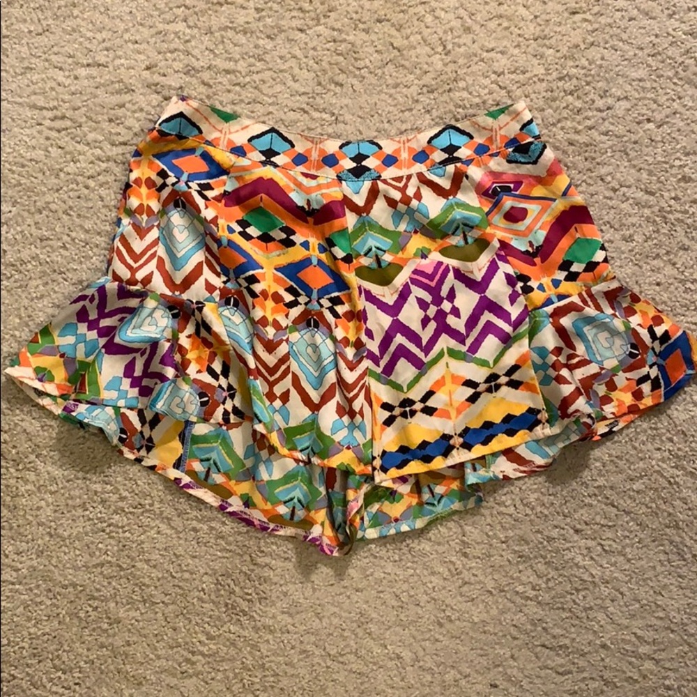 Boutique Tribal Flounce Shorts